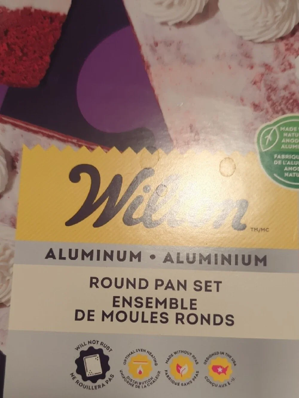 Wilton Aluminum Round Cake Pan Set - Silver